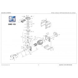 FIAC Spare Parts for Pump Unit GMS 105