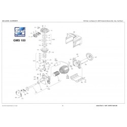 FIAC Spare Parts for Pump Unit GMS 100