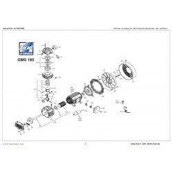 FIAC Spare Parts for Pump Unit GMS 180