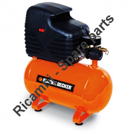 Black & Decker Spare Parts for Air Compressor CP6