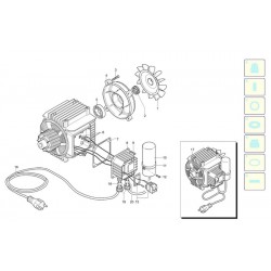 Ricambi per Idropulitrice ARSG PROLINER S 1308 - 12462