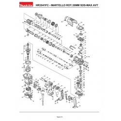 Makita Spare Parts for Rotary Hammer HR3541FC