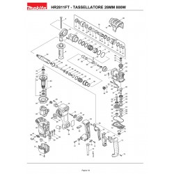 Ricambi Makita per Martello Tassellatore HR2811FT