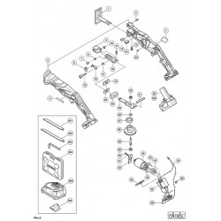 Hitachi Spare Parts for Cordless reciprocating saw CR10DL-CR18DSL
