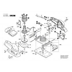 Ricambi Skil per Levigatrice Orbitale 7380