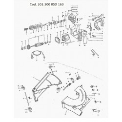 Ricambi Rurmec per Scanalatrice RSD160