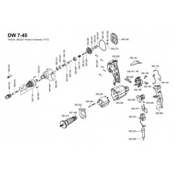 Ricambi Flex per Avvitatore per Cartongesso DW 7-45