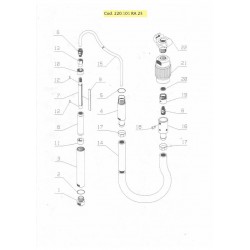 Ricambi Rurmec per Vibratore per Calcestruzzo RA25
