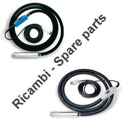 Ricambi Rurmec per Vibratori per Calcestruzzo S36-50-R40-50-50/S-65-RA25-40-50-60-80