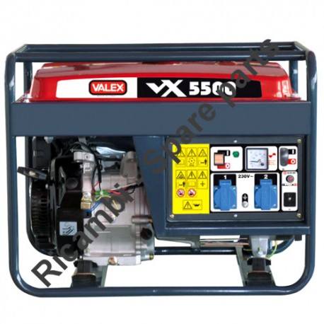 Ricambi Valex per Generatore di Corrente VX5500