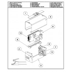 Awelco Spare Parts for Inverter Welding BIT 2500
