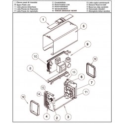 Awelco Spare Parts for Inverter Welding Mikro 184