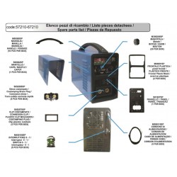 Awelco Spare Parts for Inverter Welding ARC 210