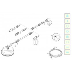 Black&Decker Parts for Pressure Washer PW 1400 TDK PLUS – 13717