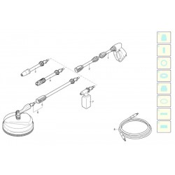 Black&Decker Parts for Pressure Washer PW 1400 TDK PLUS – 13742 - Drawing