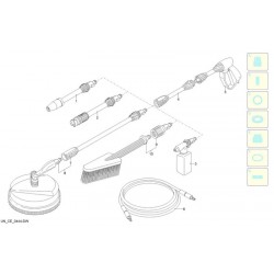 Ricambi Black&Decker per Idropulitrice PW 1400 TDK PLUS – 12903