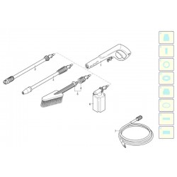 Black&Decker Parts for Pressure Washer PW 1500 SP – 12617