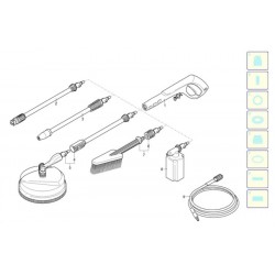 Ricambi Black&Decker per Idropulitrice PW 1500 SP PLUS – 13636