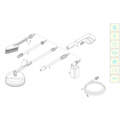 Ricambi Black&Decker per Idropulitrice PW 1500 SP PLUS – 12649