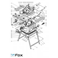 Ricambi Fox per Banco Sega F36521