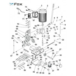 Fox Spare Parts for Morticer F14-652