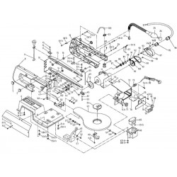 Fox Spare Parts for Scroll Saw F40562