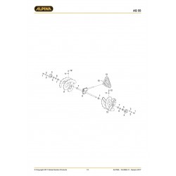 Alpina Spare Parts for Snow Throwers AS 55