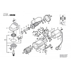 Bosch Spare Parts for Angle Grinder PWS 6-115