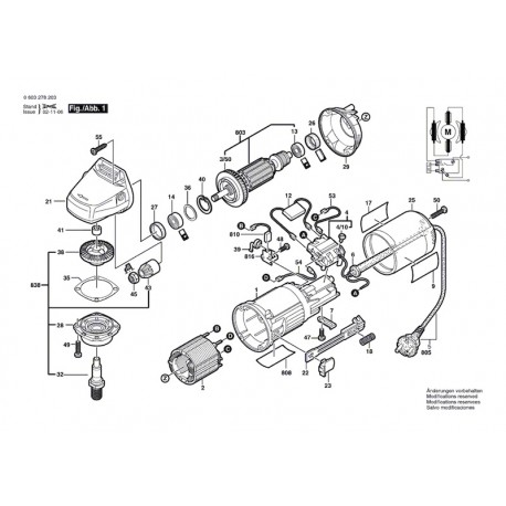 5 Pulsanti Di Ricambio Per Smerigliatrice Angolare – Compatibili Con Bosch GWS6/8-100/125 E FF03-100A