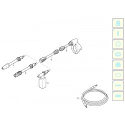 Black&Decker Spare Parts for Pressure Washer PW 1300 TDW – 12901