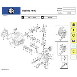 Annovi & Reverberi Parts for Pressure Washer AR4590