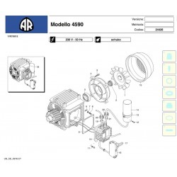 Annovi & Reverberi Parts for Pressure Washer AR4590
