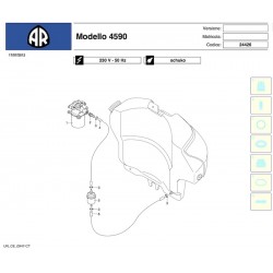 Ricambi per Idropulitrice Annovi & Reverberi AR4590