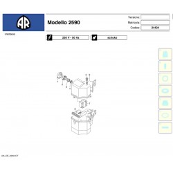 Annovi & Reverberi Parts for Pressure Washer AR2590