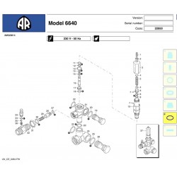 Annovi & Reverberi Parts for Pressure Washer AR6640