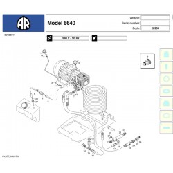 Annovi & Reverberi Parts for Pressure Washer AR6640