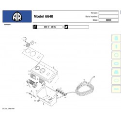 Annovi & Reverberi Parts for Pressure Washer AR6640