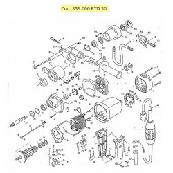 Rurmec Spare Parts for Rotary Hammer RTD30