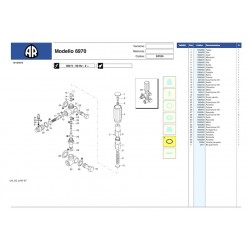 Annovi & Reverberi Parts for Pressure Washer AR6970