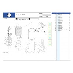 Ricambi per Idropulitrice Annovi & Reverberi AR6970