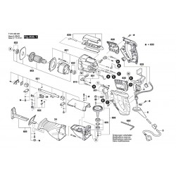 Skil Masters Spare Parts for Reciprocating Saw 4950