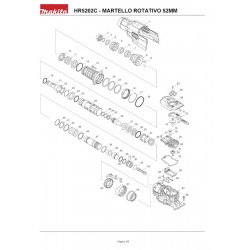 Ricambi Makita per Martello Rotativo HR5202C