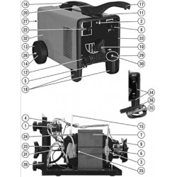 Ricambi Telwin per Saldatrice Nordica 3200 230-400V