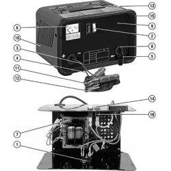 Telwin Spare Parts for Battery Chargers Alpine/Cumputer