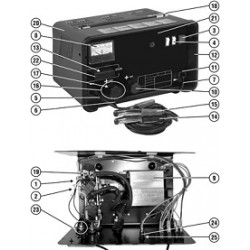 Telwin Spare Parts for Battery Chargers Alpine/Cumputer