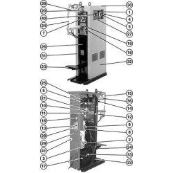 Ricambi Telwin per Puntatrici PTE 18-28/PCP 18-28