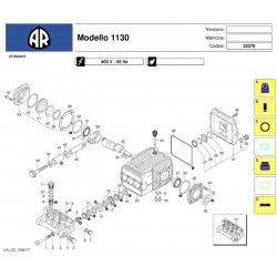 Annovi & Reverberi Parts for Pressure Washer AR1130