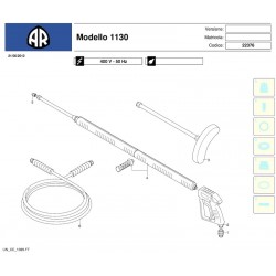 Ricambi per Idropulitrice Annovi & Reverberi AR1130