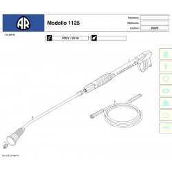 Ricambi per Idropulitrice Annovi & Reverberi AR1125