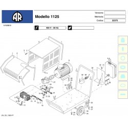 Annovi & Reverberi Parts for Pressure Washer AR1125